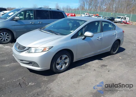 2014 Honda Civic Lx z USA, uszkodzony, nr VIN 2HGFB2F50EH519735
